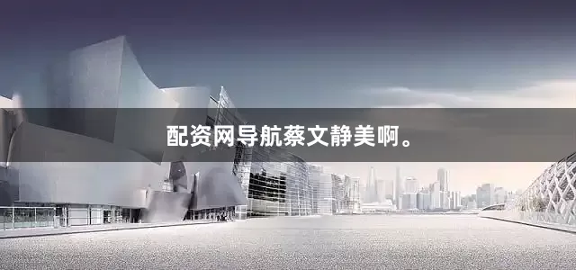 配资网导航蔡文静美啊。