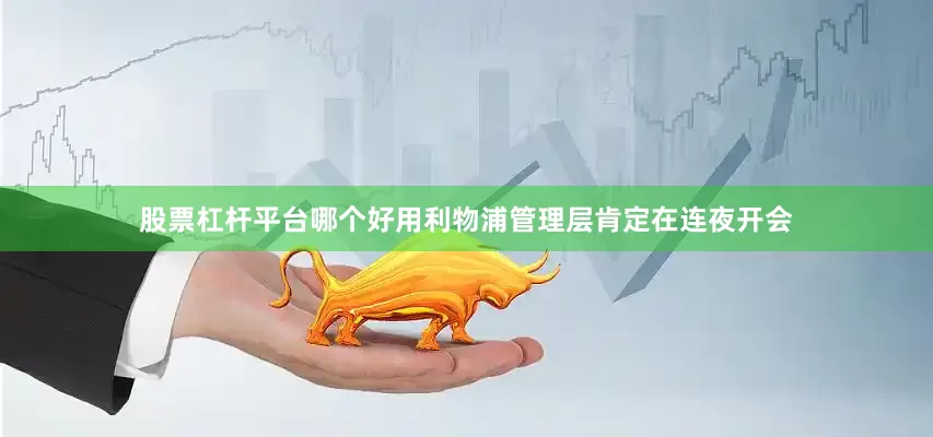 股票杠杆平台哪个好用利物浦管理层肯定在连夜开会