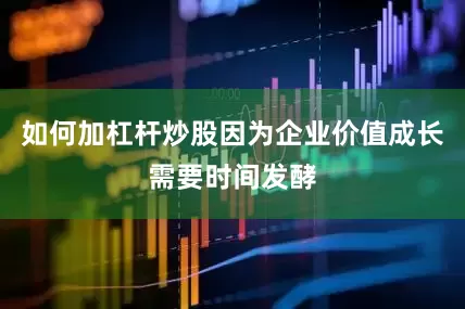 如何加杠杆炒股因为企业价值成长需要时间发酵